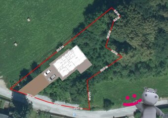 Prodej stavebního pozemku o velikosti 1 161 m2, obec Velké K - 2