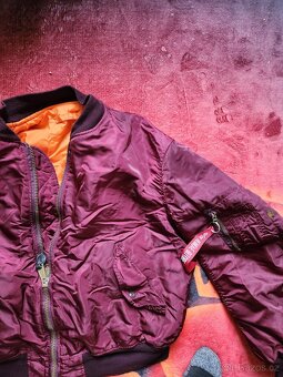 ALPHA INDUSTIRES bomber bunda  vel . XL/L  damske       S/M - 2