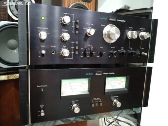 zesilovač a předzesilovač Sansui BA 2000/ CA 2000 - 2