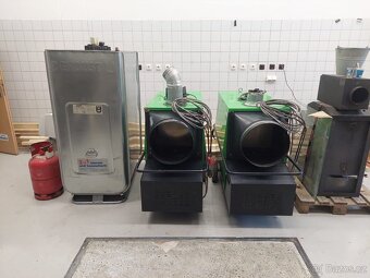 Mobilni naftove topidlo do haly/ na stavbu Remko 70 kW - 2