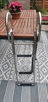 nerezové schudky na lod do bazenu, molo - 2