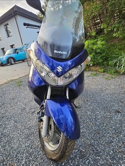 Suzuki Burgman 200 facelift 2007 po servisu - 2