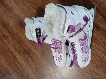 Nastavitelné brusle vel. 36 až 39 zateplené - 2