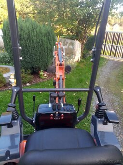 Bagr - minibagr KIMA KMZ-12 1200 kg, motor Kubota D722 - 2