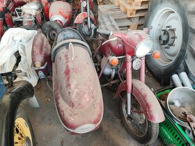 Jawa 350 sajdka sidecar - 2