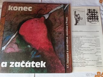 Vinylová deska - Konec a zacatek - 17.listopad - 2