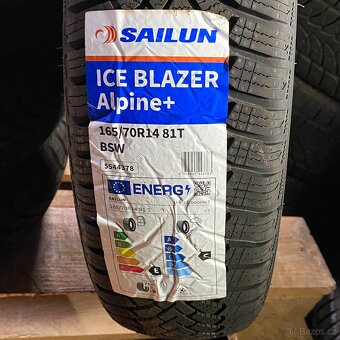 NOVÉ Zimní pneu 165/70 R14 81T Sailun - 2