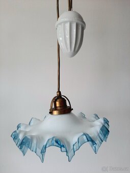 Starožitný lustr - stínidlo - 2