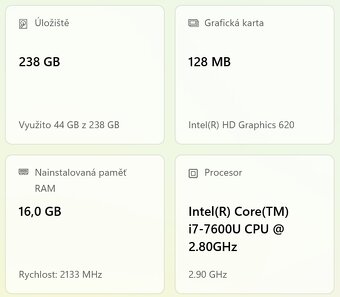 ▼DELL Latitude 7380 - 13,3" / i7 / TOUCH / 16GB / SSD / ZÁR - 2