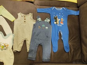 Prodam sadu obleceni pro chlapecka vel. 62 (16 kusu) - 2