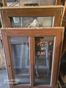 Okna pekna dvojkridla + horní vodorovné 94 × 147 - 2