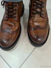 Pánské kožené zimní elegantní boty - Baťa - 2