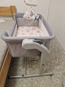 CHICCO Postýlka Next2Me Magic Evo - Grey Mist - 2