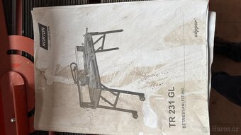 Řezačka na obklady a dlažbu - Norton Clipper TR 231 GL - 2