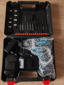 Nová Aku Vrtačka 2x baterie - 2