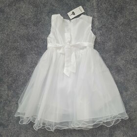 Bílé šaty vel. 120 - 2