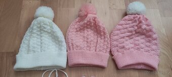 Dětské čepice a rukavice vel.74-80 - 2