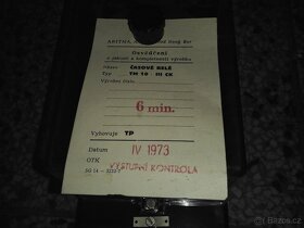 Časové relé TM 10 ; 6 min - 2