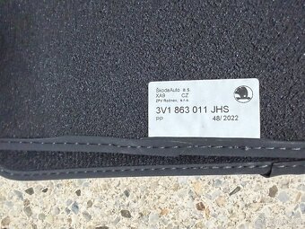 Sada koberců Škoda Superb III - 2