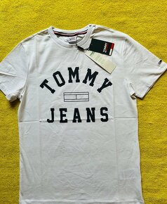 Tommy jeans bilé triko - 2