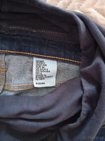Těhotenské džíny H&M vel. 36 - 2