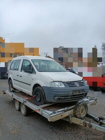 Prodám veškeré díly z Volkswagen Caddy III LIVE 1.9 TDI 55KW - 2