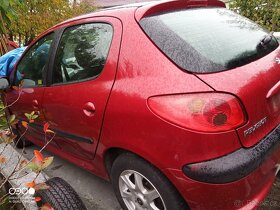 Peugeot 206 - díly - 2