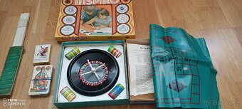 Retro hry -Roulette,Inspiro a další,cena za komplet149,-kč. - 2