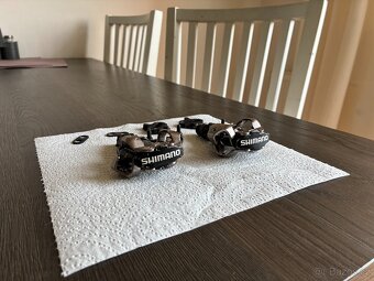 Pedály SHIMANO SPD PD-M520 s kufry SM-SH51(2x použité, nové) - 2
