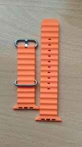 Apple Watch Ultra - oranžový řemínek - 2