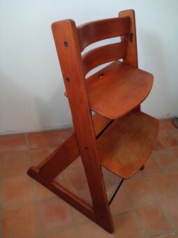 Dětská jídelní židlička dřevěná - 2