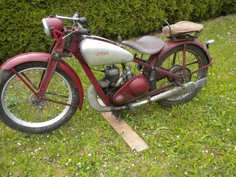 JAWA VILLIERS (chobot)r.v.1933 bez dokladů motor v chodu - 2