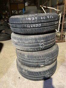 Letní pneu Michelin s alu 175/70 R14 - 2