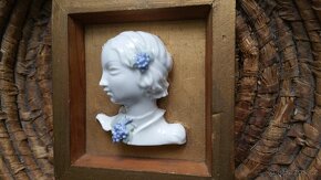 Starožitná porcelánová hlava - 2