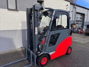 Vysokozdvižný vozík Linde 2t CNG, LPG, kabina - 2