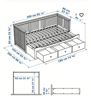 HEMNES POSTEL S 2 MATRACEMI - 2