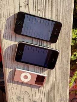 Iphone 3Gs + Iphone 4 32GB + ipod nano 2GB - 2