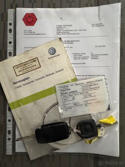 VW T5 2.0tdi 75kw tažné 3 místa Long servisní kniha - 2