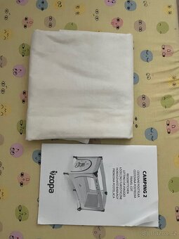 Cestovní postýlka + matrace + nepropustná podložka - 2