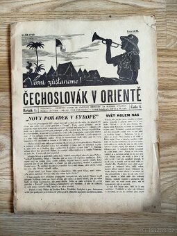 Historické tiskoviny z 2. sv. války z roku 1941 - 2