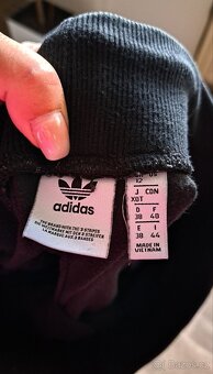 Hezké dámské sametové tepláky Adidas - 2