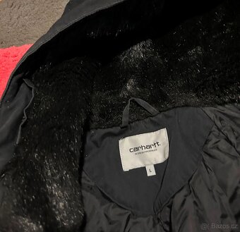 CARHARTT PÁNSKÁ ZIMNÍ STYLOVÁ KRÁSNÁ BUNDA L(L-XL) - 2