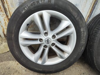 17"letní alu sada 5x114 origo Nissan Qashqai Juke X-Trail - 2