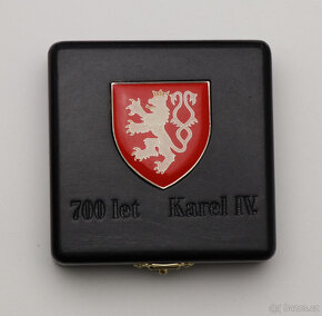 zlatý dukát k 700. výročí narození Karla IV. 1316-2016 - 2