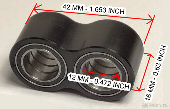 Gt Sanction Dogbone Vahadlo upgrade s osmi ložisky - 2