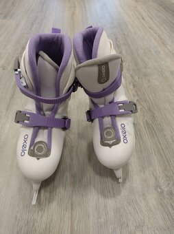 Holčičí dětské brusle vel.30-32 Oxelo - 2