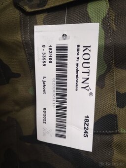 Celoroční maskáče vz.95.  182/100 - 2