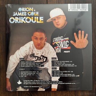 Orion a James Cole – Orikoule 2LP - 2