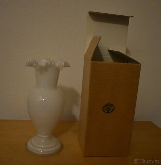 Váza triplex bílá - 2