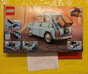 Lego Creator Expert 77942 Fiat 500 Baby Blue - 2